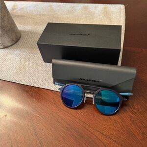 authentic McLaren sunglasses.